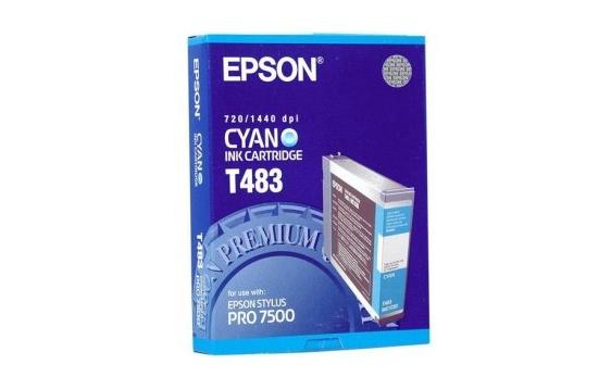 117622 Epson C13T483011 EPSON Cyan 110 ml SP 7500 